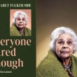 Two images side by side. The image on the left is the front cover of the book 'If Everyone Cared Enough', and the image on the right is a portrait of an elderly Aboriginal women in a green shawl.